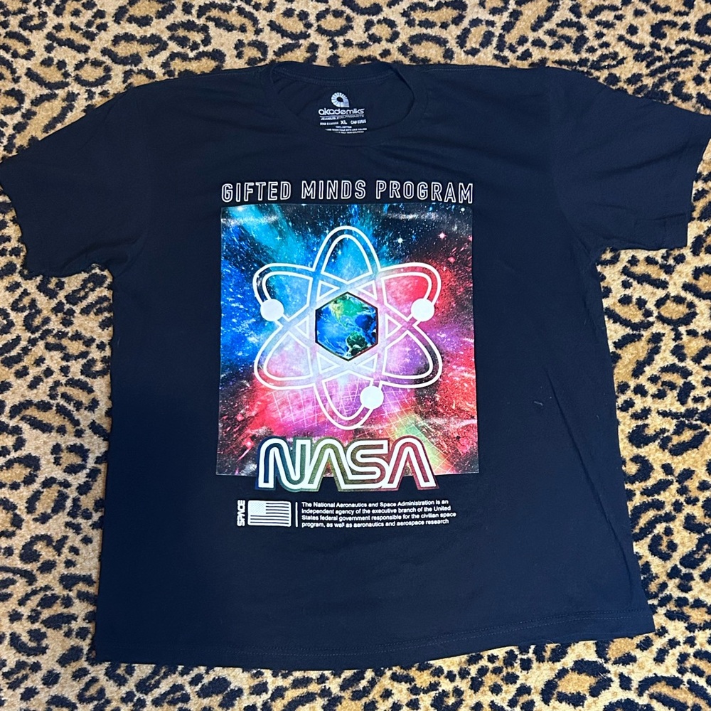 akademiks NASA Gifted Minds Program T Shirt Size XL